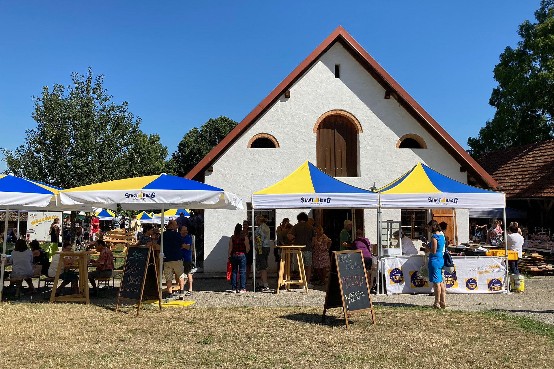stabile Faltzelte bei Events